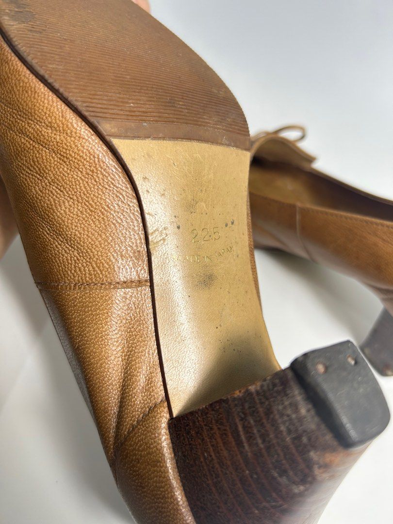 Riz Shoes Brown, Women's Fashion, Footwear, Heels on Carousell