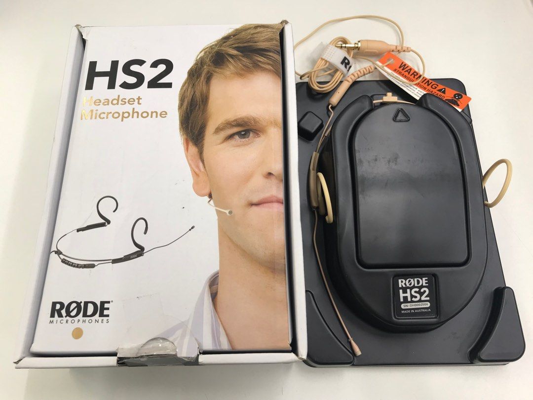 Rode hs2 store lightweight headset microphone