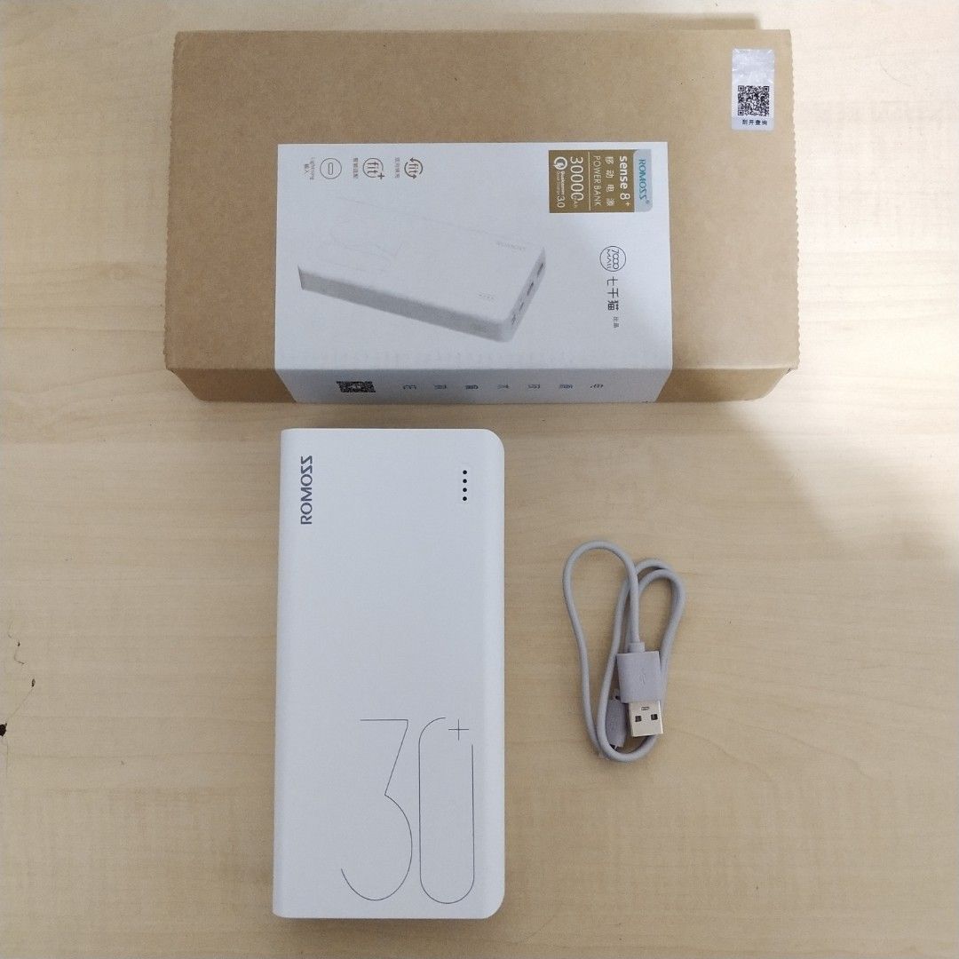 ROMOSS SENSES 8+ 30000mAh POWER BANK, Mobile Phones & Gadgets, Mobile ...