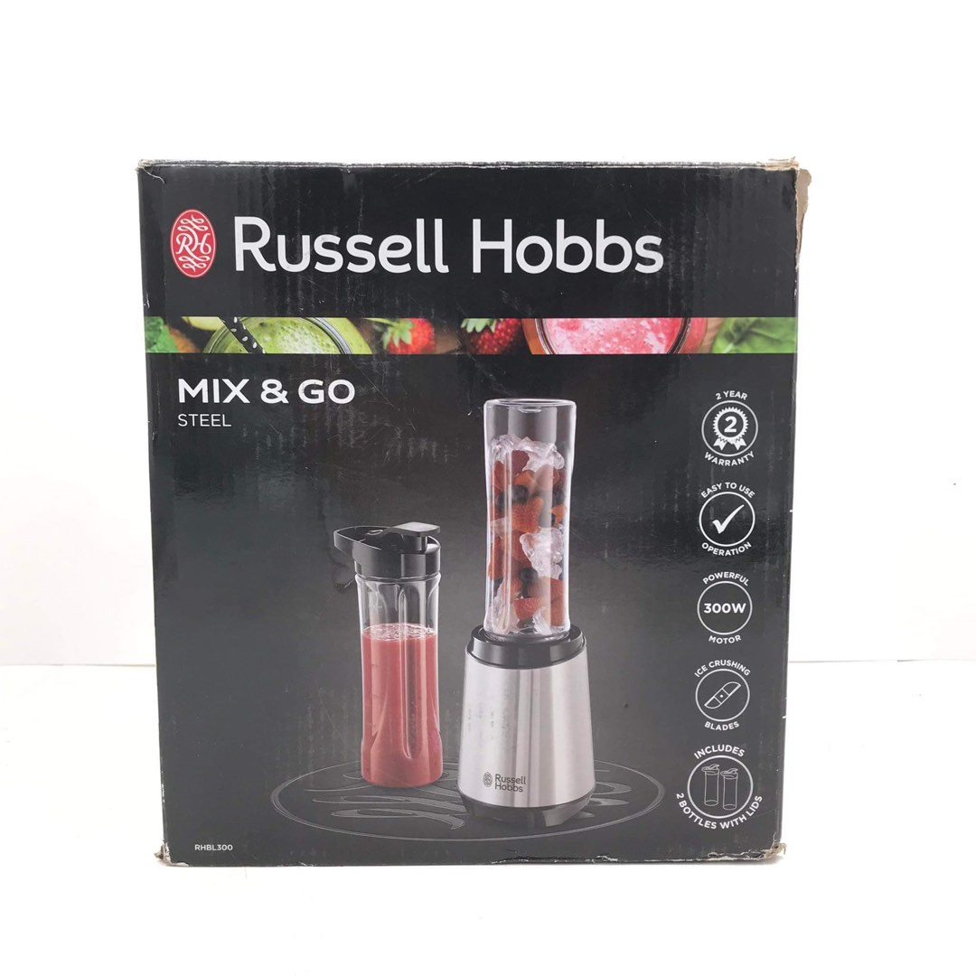 RUSSELL HOBBS Mix & Go Classic Blender 220volts, TV & Home Appliances, Kitchen Appliances