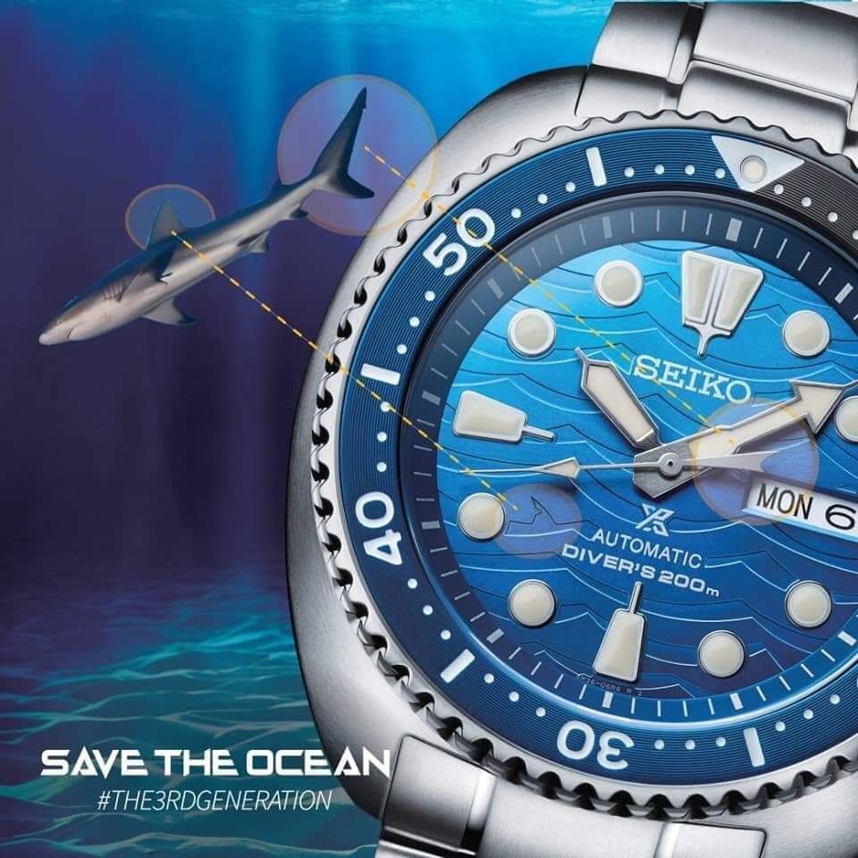 Seiko prospex save the ocean shop special edition 2019 samurai srpd23k1
