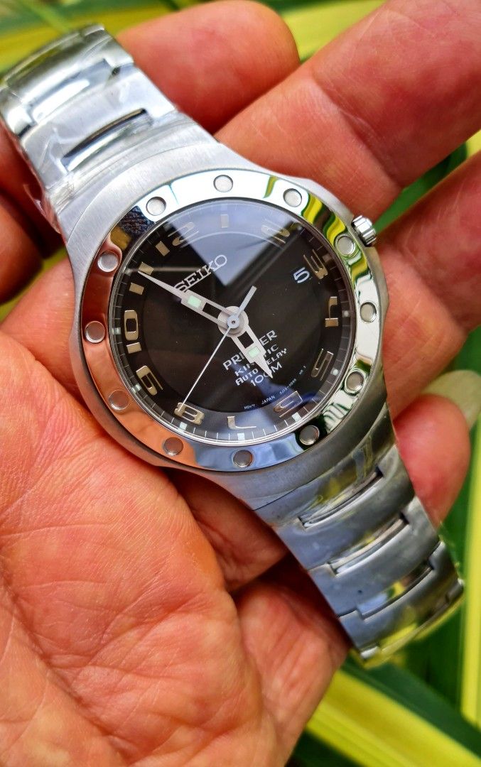 Seiko sapphire kinetic titanium outlet