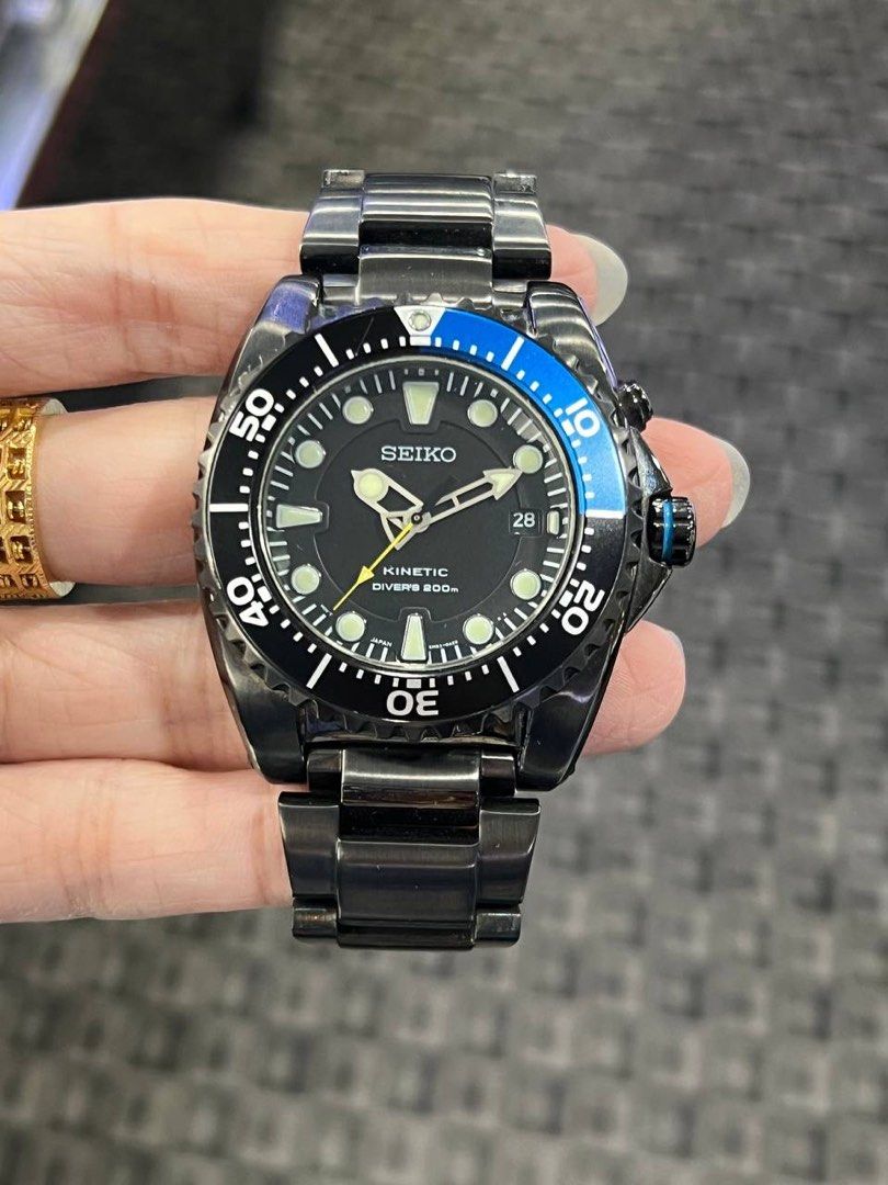 Seiko kinetic divers watch sales