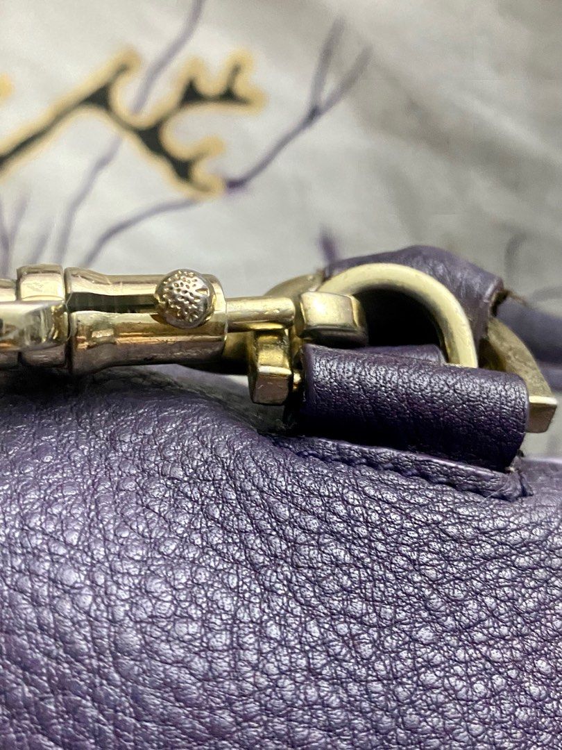 Selected used Mulberry Primrose in Purple Leather Women s
