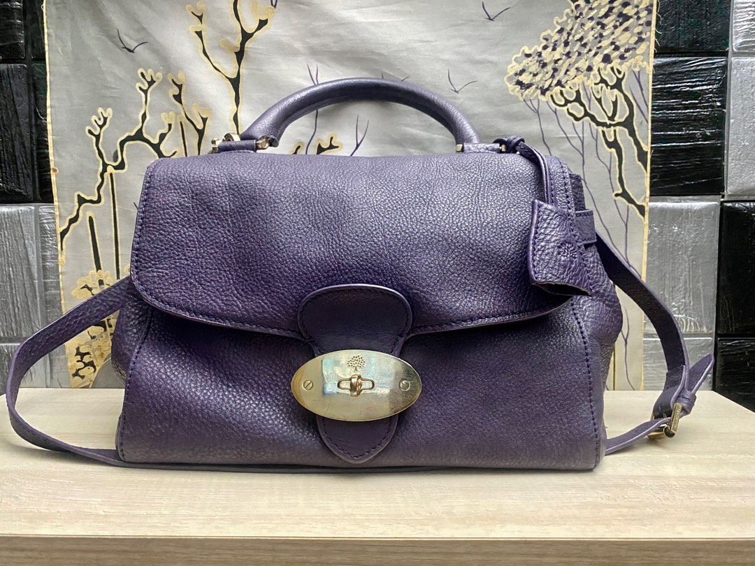 Selected used Mulberry Primrose in Purple Leather Women s