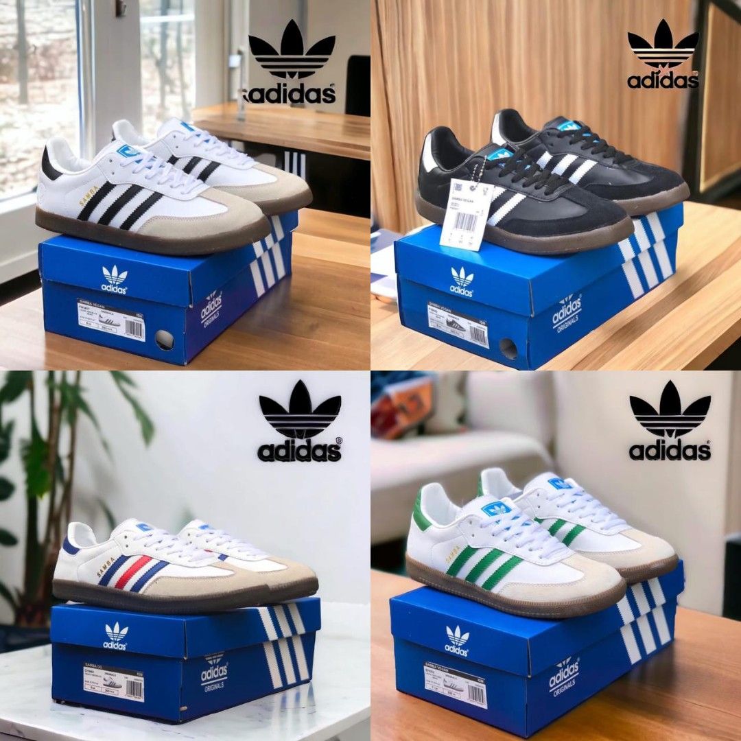 Sepatu Adidas pria casual produk made vietnam