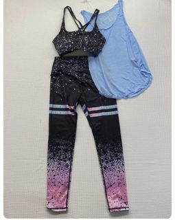 SHEIN XXS-XS PETITE WORKOUT LEGGINGS GYM ZUMBA, Women's Fashion, Activewear  on Carousell