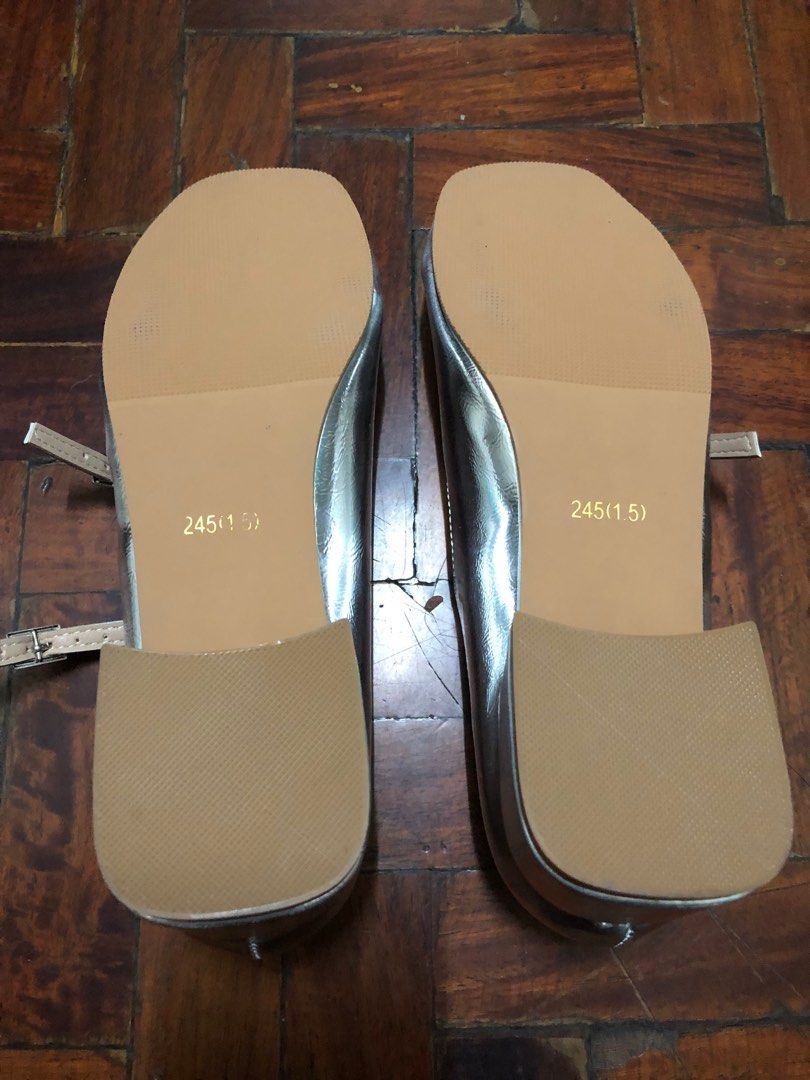 silver mary jane heels