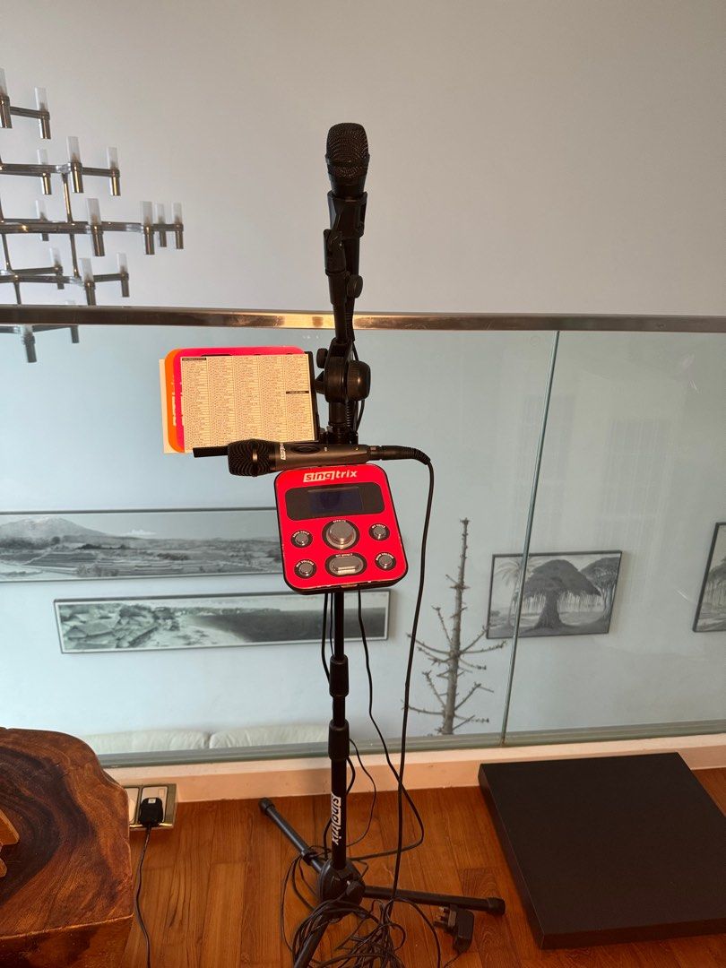 Singtrix Karaoke Party Bundle with 2 Mics & speaker, Audio, Soundbars