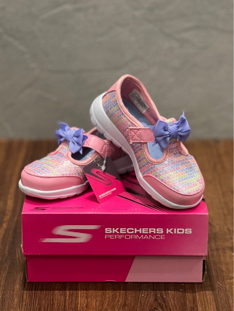 Skechers Girls Go Walk Joy Sugary Sweet Babies Kids Babies