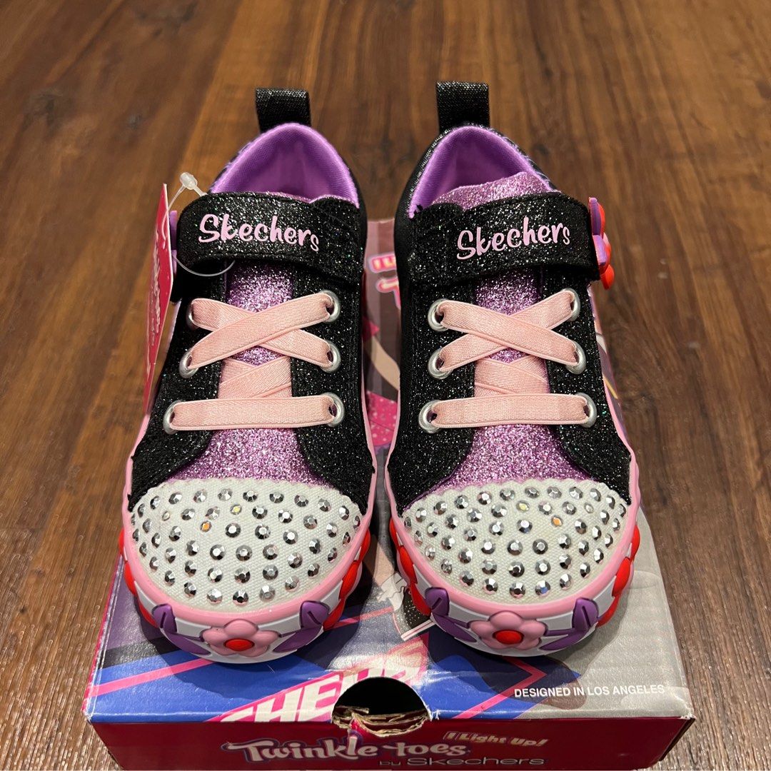 Skechers twinkle toes daisy clearance