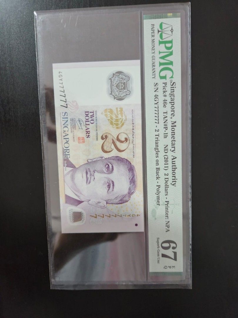 Solid#7 $2 (Category: Currency) located in Singapore. Submitted by blinkblinkpinkhouse (Listing ID 1276944484, Image 1). Description: Solid#7 $2.