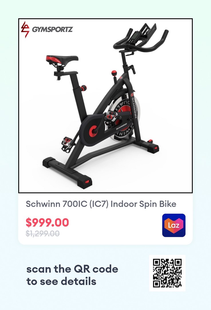 Spin Bike indoor 40 discount. Brand new Sports Equipment