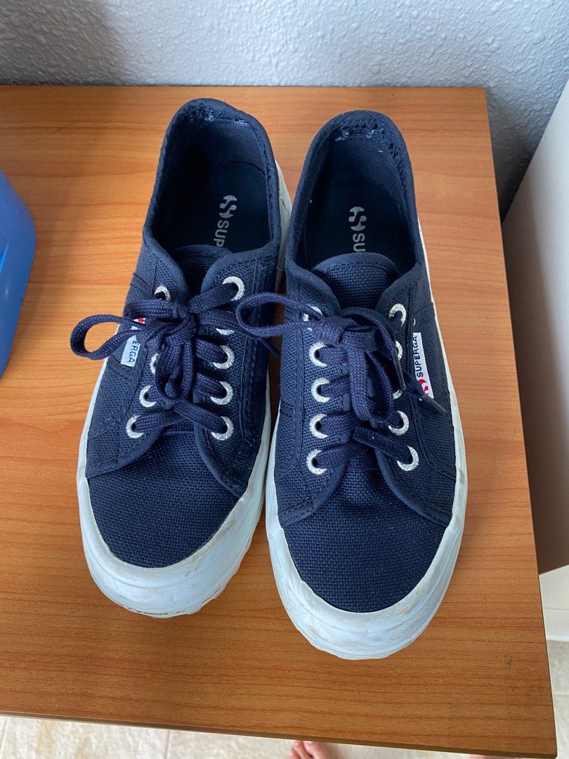 Superga blue sneakers sale
