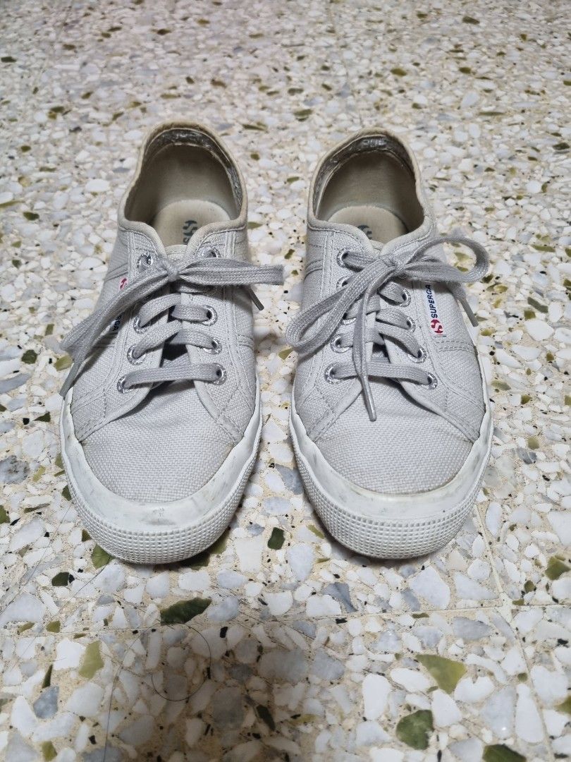Superga Light Grey shoes