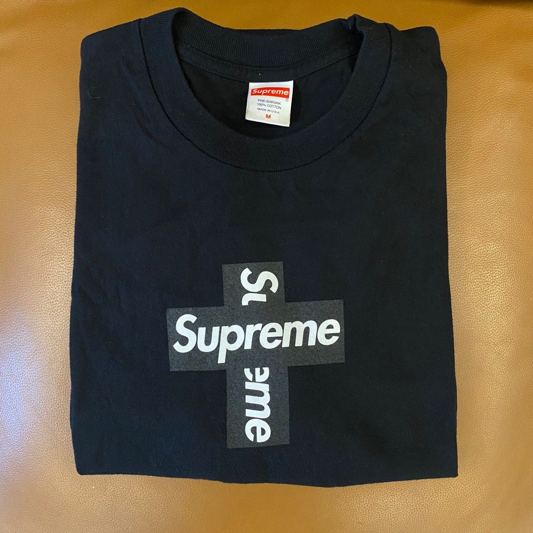 Supreme Cross Box Logo Tee BLACK M サイズ Supreme Cross Box Logo Tee BLACK M サイズ Supreme Cross Box Logo