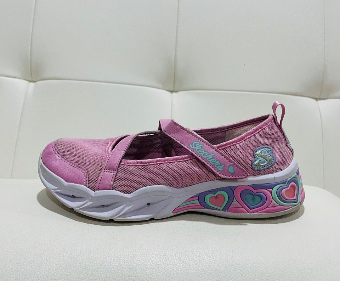 Skechers kids' hotsell litebeams-spin n'sparkle sneaker