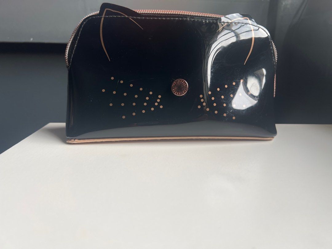 Ted Baker Maccoa Cat Make up Bag Women s Fashion Bags Wallets
