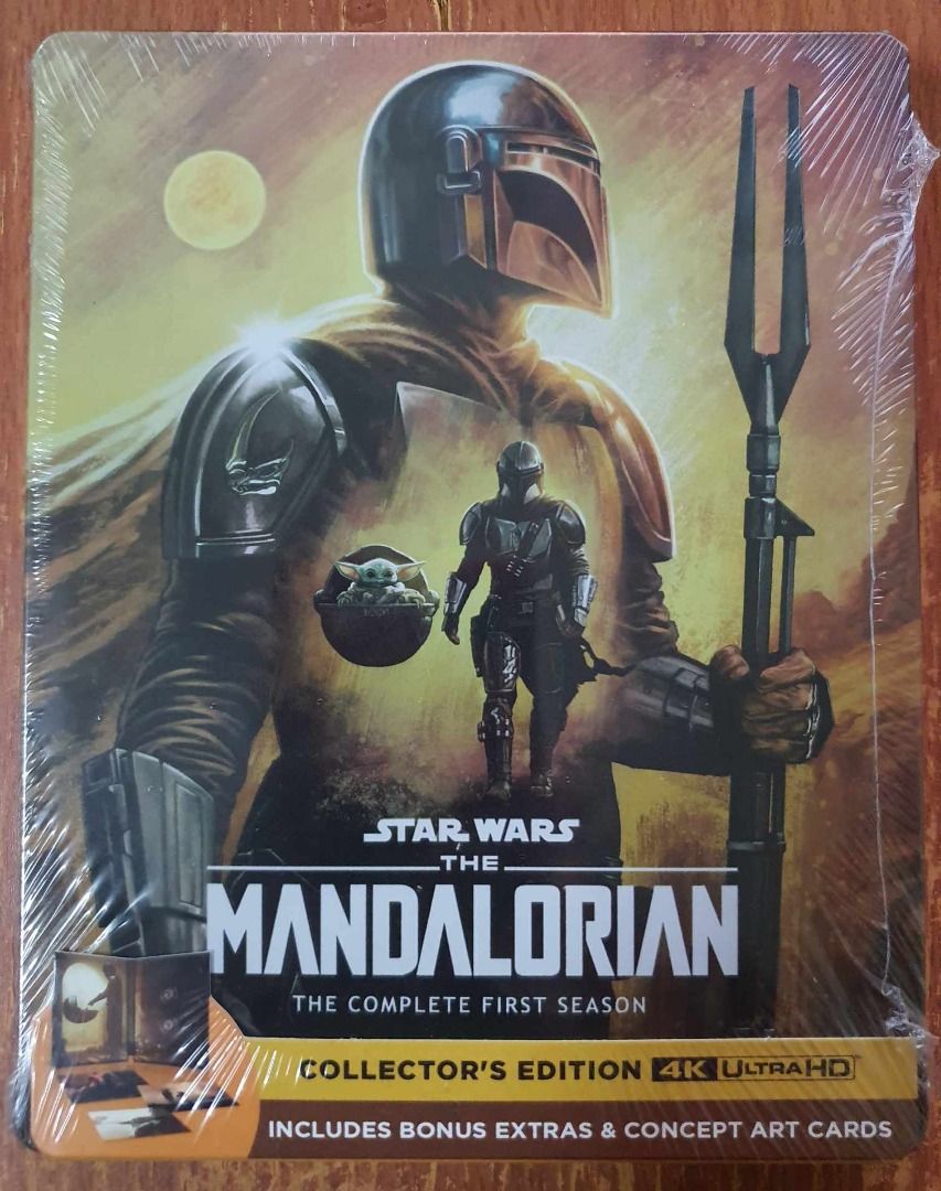 The Mandalorian Complete First Season Limited Edition Steelbook [4K Ultra HD + Bluray], Hobbies