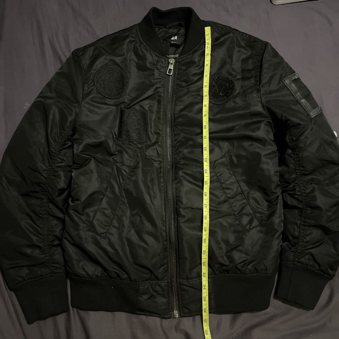 The weeknd sales bomber jacket h&m