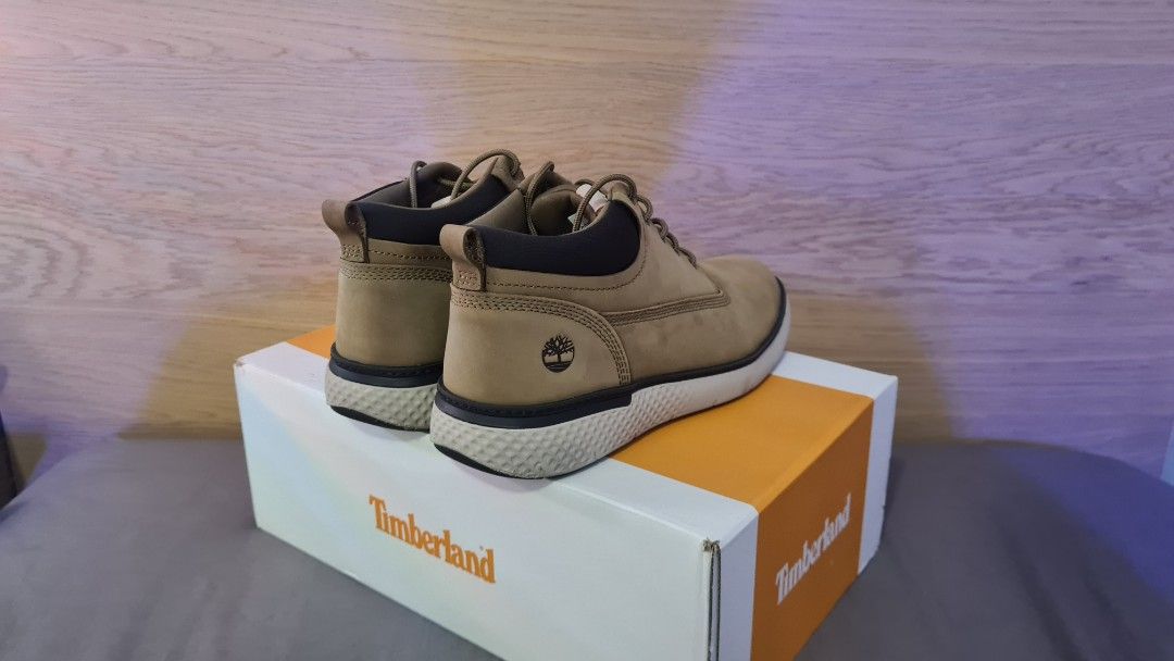 Timberland Chukka boots shoes crossmark olive nubuck