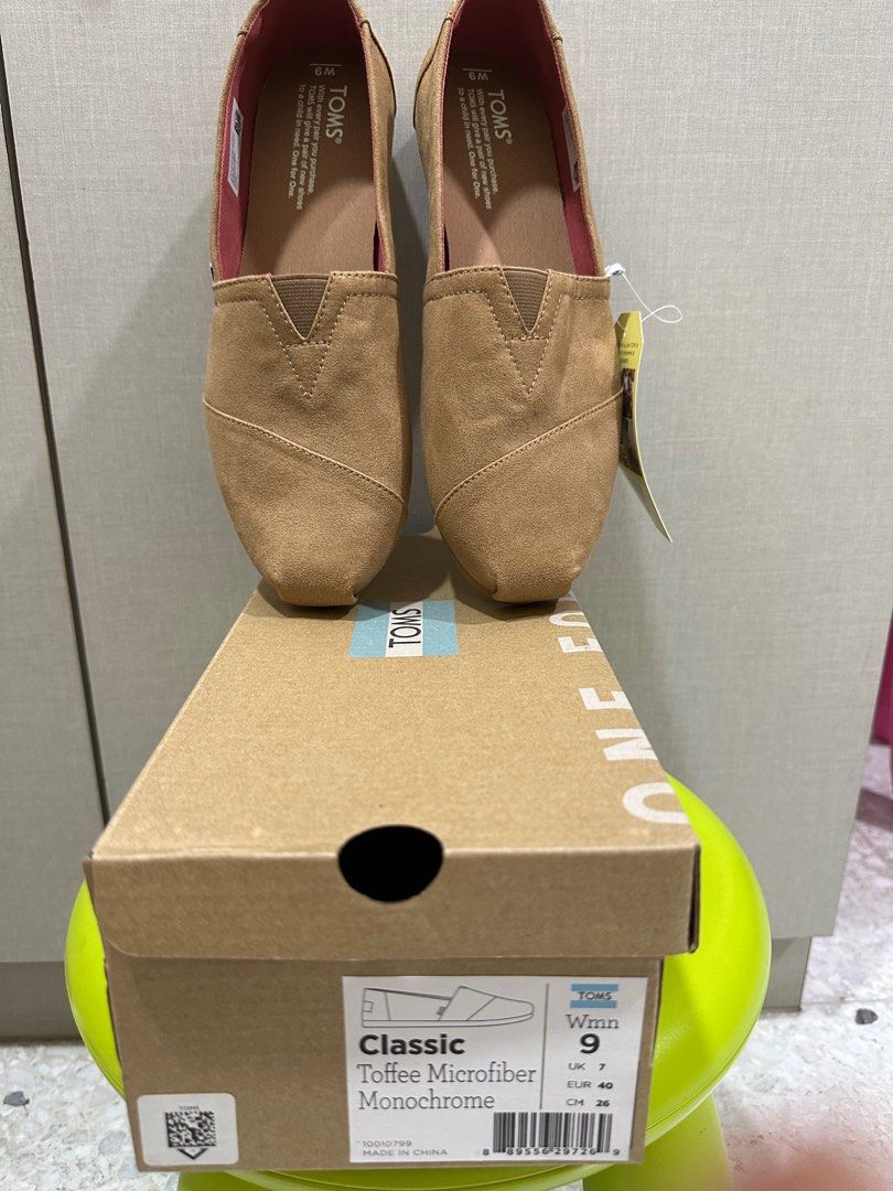TOMS Woman Classic Toffee Microfiber Monochrome