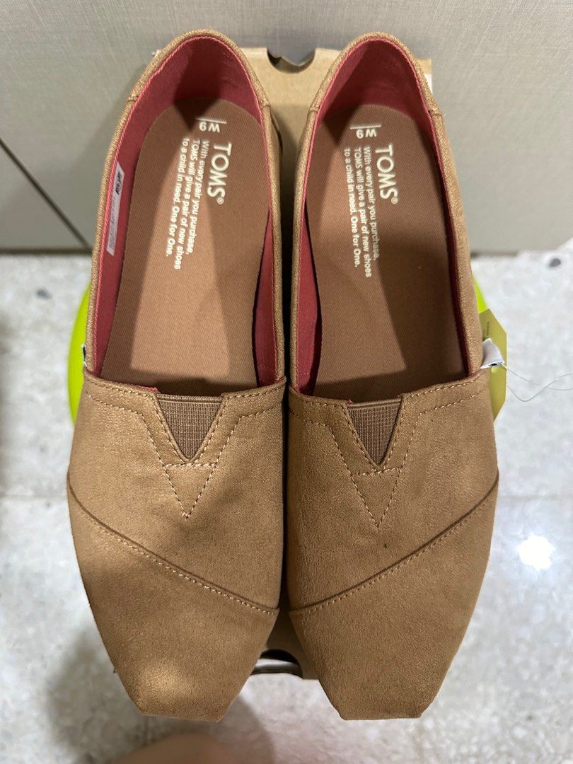 Toms shop microfiber shoes