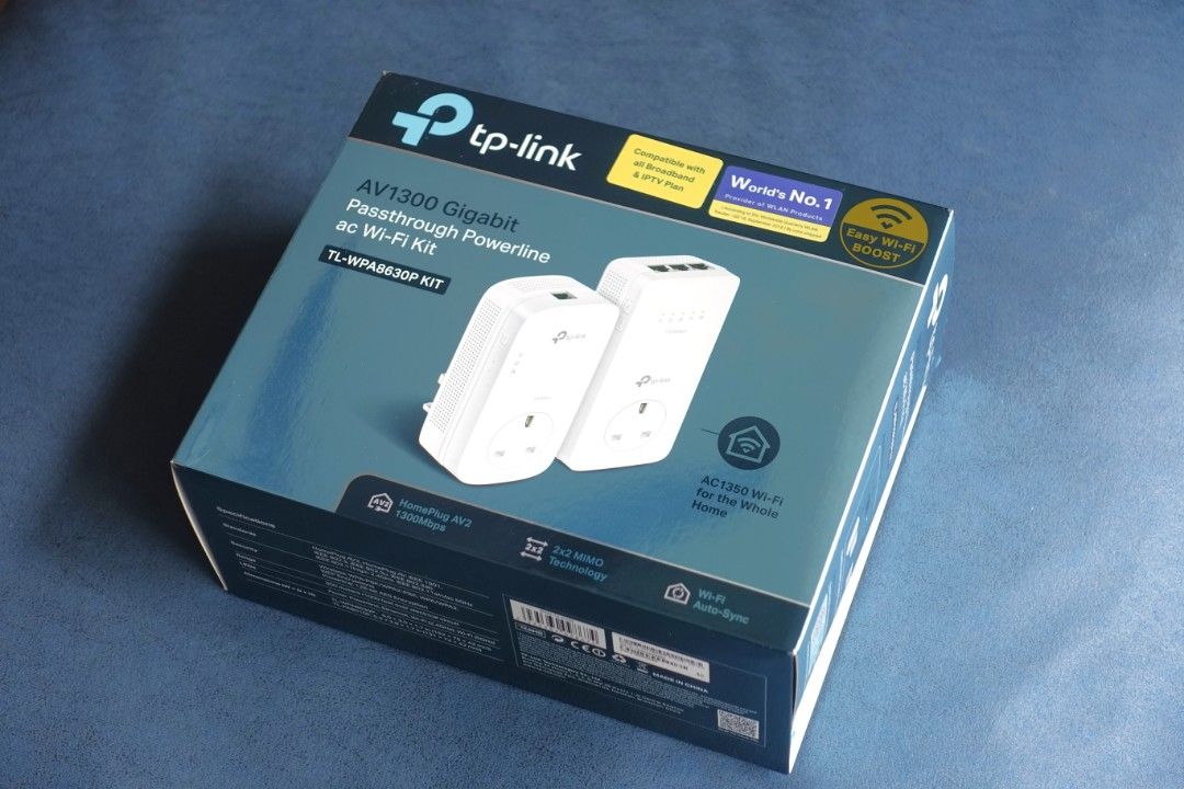 TP-Link AV1300 Powerline WiFi Extender(TL-WPA8630 KIT)