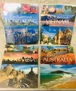 Travel Books - Enchanting Vietnam, Indonesia, Hongkong, Australia