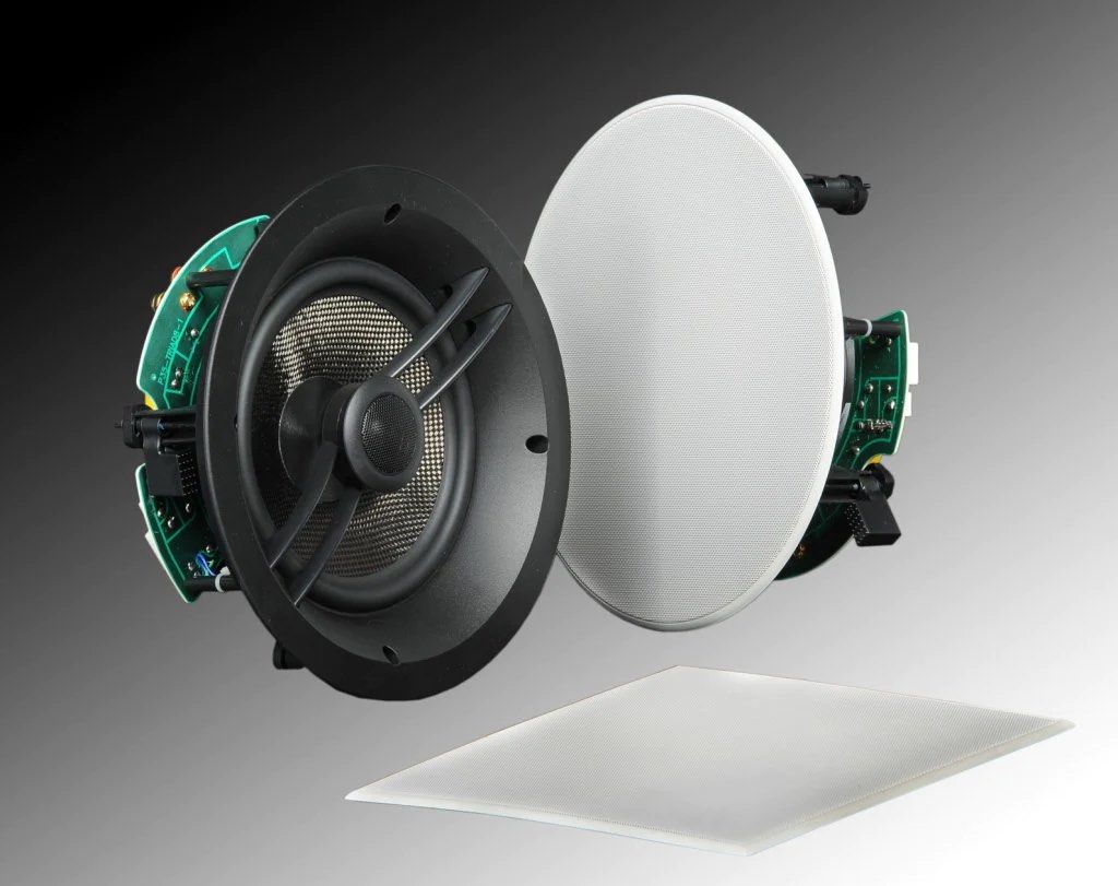 Triad in wall shop speakers