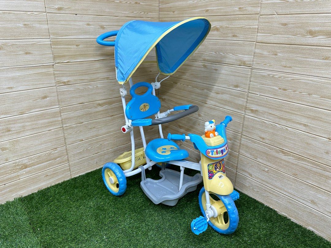 Tricycle with umbrella sales