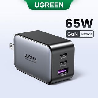 UGREEN GaN 65W USB C Charger Quick Charge QC4.0 QC PD3.0 PD USB-C Type C Fast USB Charger for  iPhone 13 Pro Max Macbook