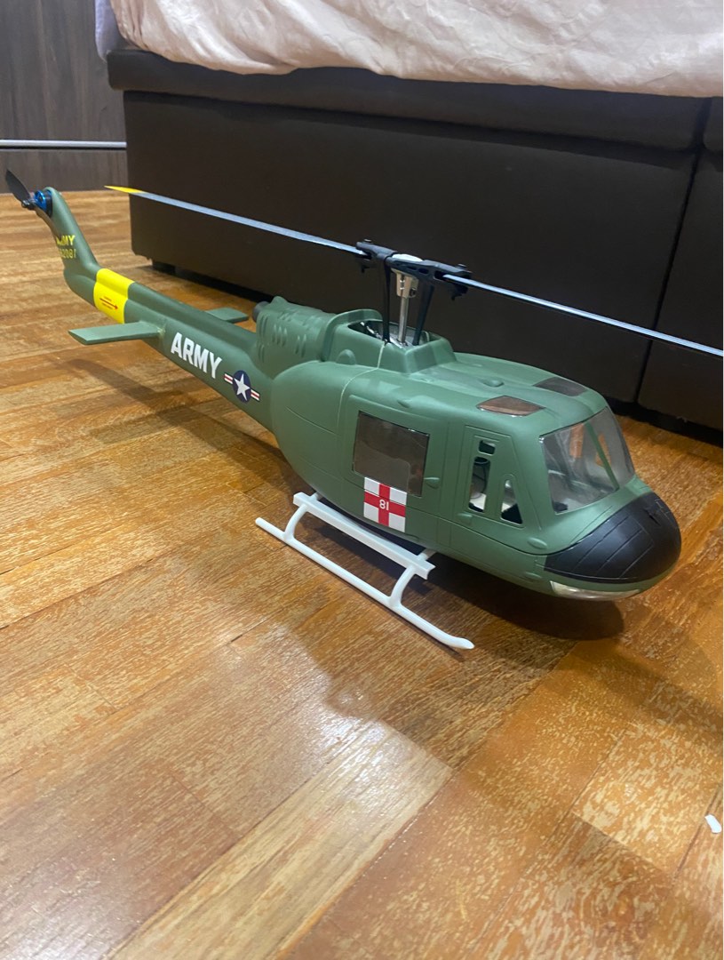 UH1 Huey RC helicopter flywing RTF Hobbies Toys Toys Games