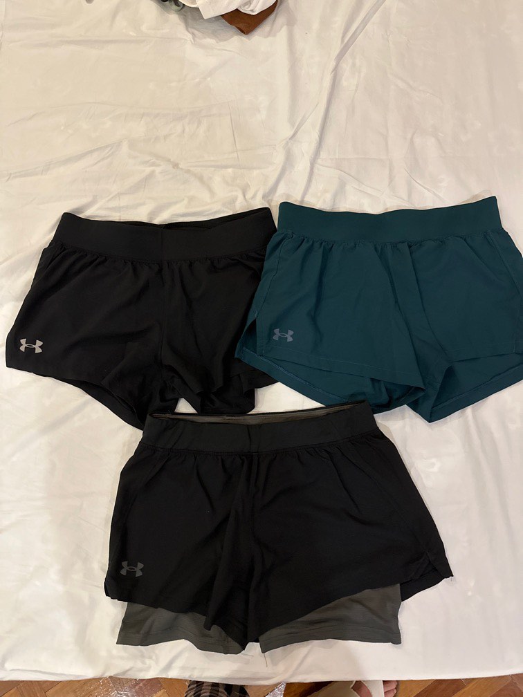 Under Amour Shorts, Women's Fashion, Activewear on Carousell