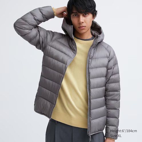 Uniqlo ultra light down parka 3D cut in gray grey, Men's Fashion, Coats,  Jackets and Outerwear on Carousell