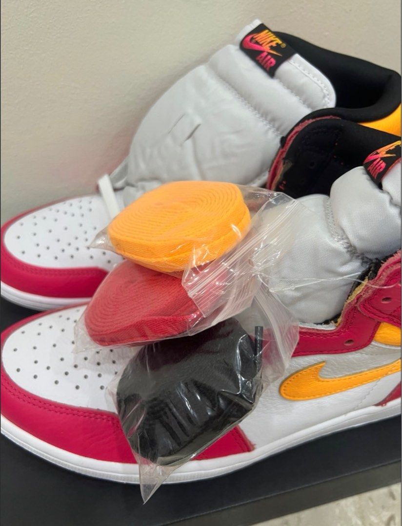 US10.5 Jordan 1 Fusion Red Men s Fashion Footwear Sneakers on