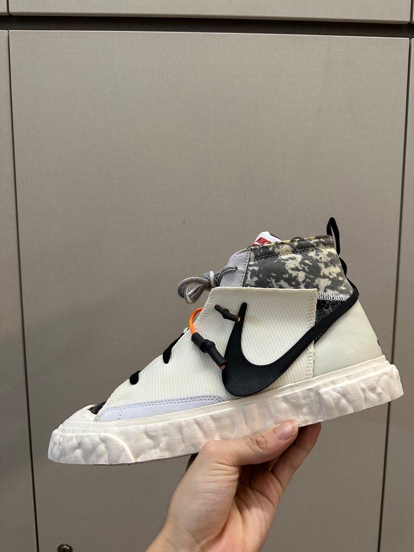 US 9 BNDS Nike Blazer Mid Readymade White