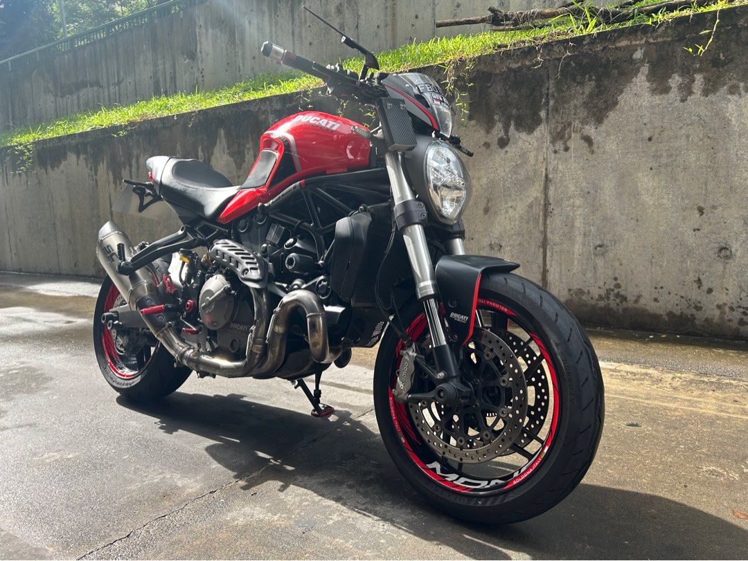 Used ducati hotsell monster 821