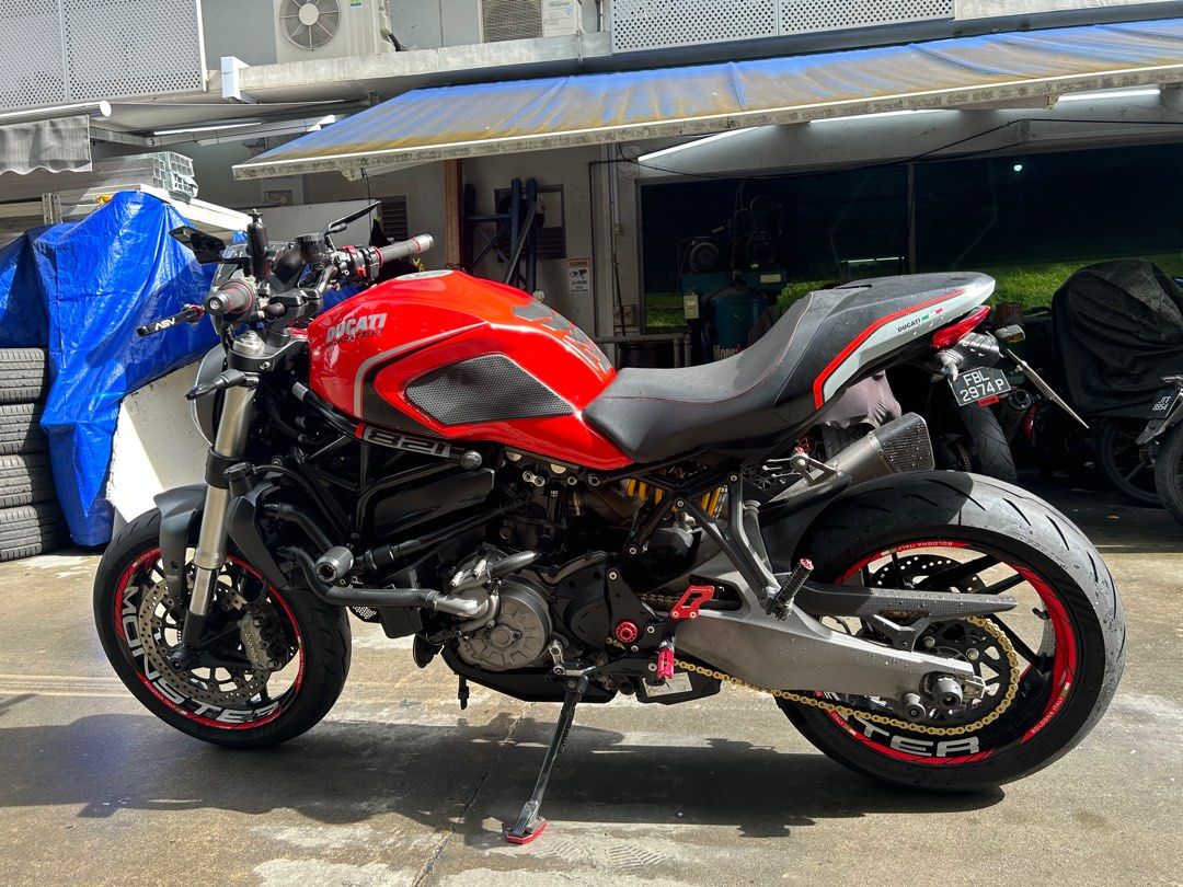 Used ducati best sale monster 821