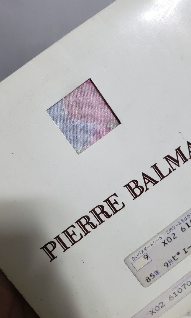 Valentino and balmain (Category: Luxury Accessories) located in Manila. Submitted by mistej (Listing ID 1277105003, Image 3). Description: valentino garavani and pierre balmain authentic guaranteed handkerchief japan thrifted.