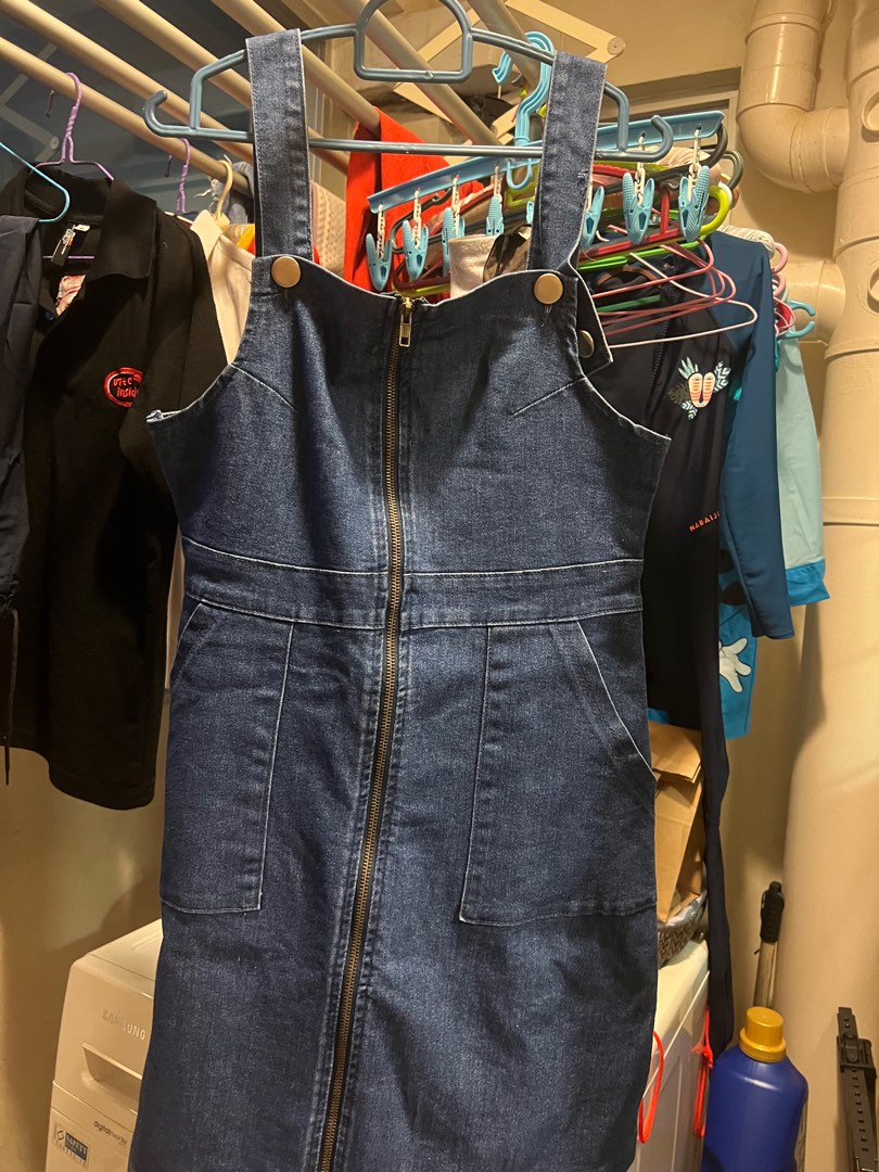 Valley girl denim overalls sales