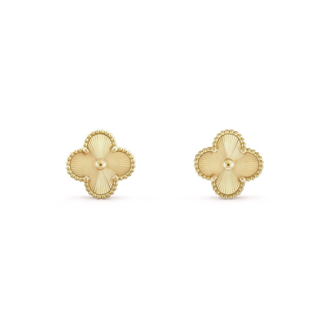 Van cleef clearance arpels clover earrings