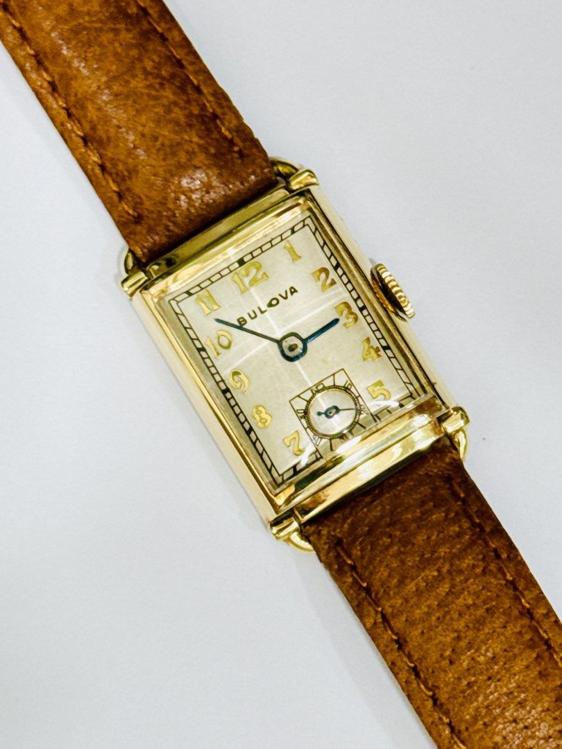 Vintage Bulova 10K Gold Filled Winding Watch W0816