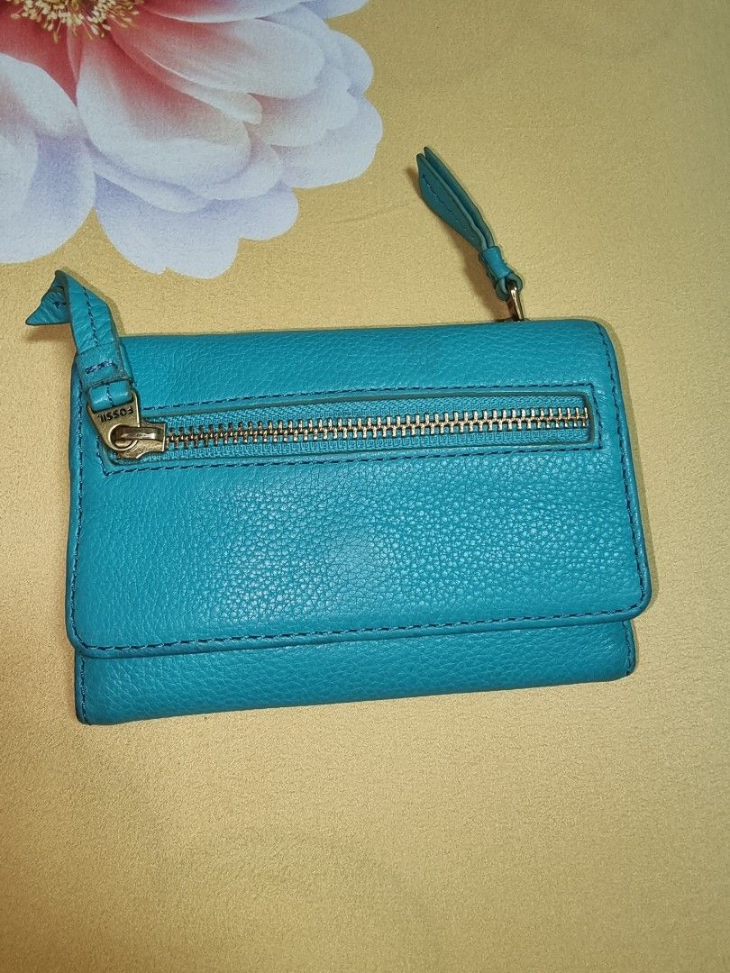 Vintage FOSSIL Cow Leather Wallet ORIGINAL Aunthentix Brand New