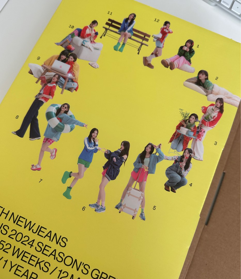 wts lfb newjeans 2024 seasons greetings, Hobbies & Toys, Memorabilia