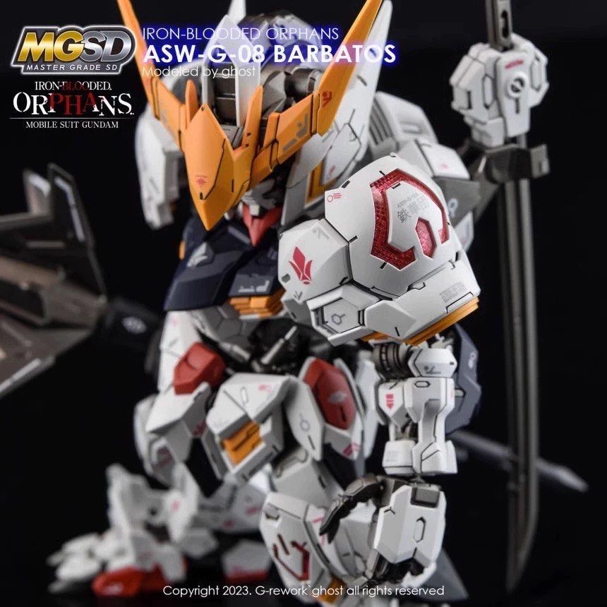 [Yan] MGSD Barbatos Gundam (G Rework Ver.) Ghost Custom Fluorescent Waterslide Decal (Category: Gundam Model Kits) located in Singapore. Submitted by gunpla (Listing ID 1276936370, Image 3). Description: ⚡Buy 9 get 1 free + FREE mail! - (can mix waterslide on my other listings) 🔥 Buy 3 free mail! - (can mix waterslides on my other listings) BNIB. No meetup. Postage is $2. 3 pieces and above free mail. Can mix with other eligible items from my li