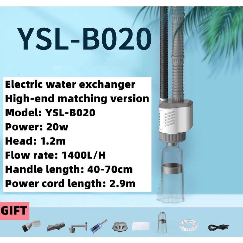 Electric aquarium water changer 2025