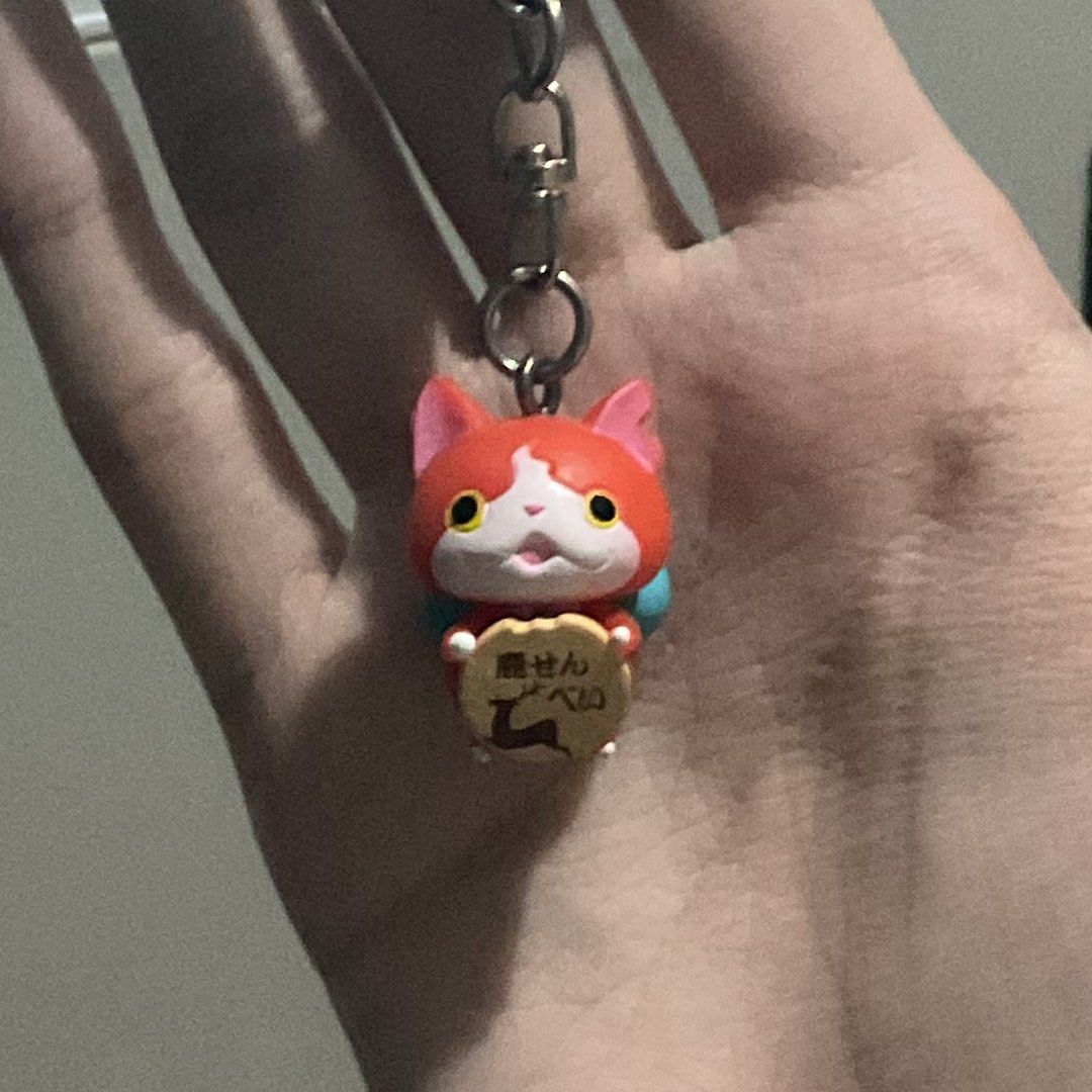 Yokai Watch Keychain Gachapon (Category: Character Goods) located in Pasig City. Submitted by 21thunder (Listing ID 1276957341, Image 1). Description: - comes with the original container; no pamphlet.