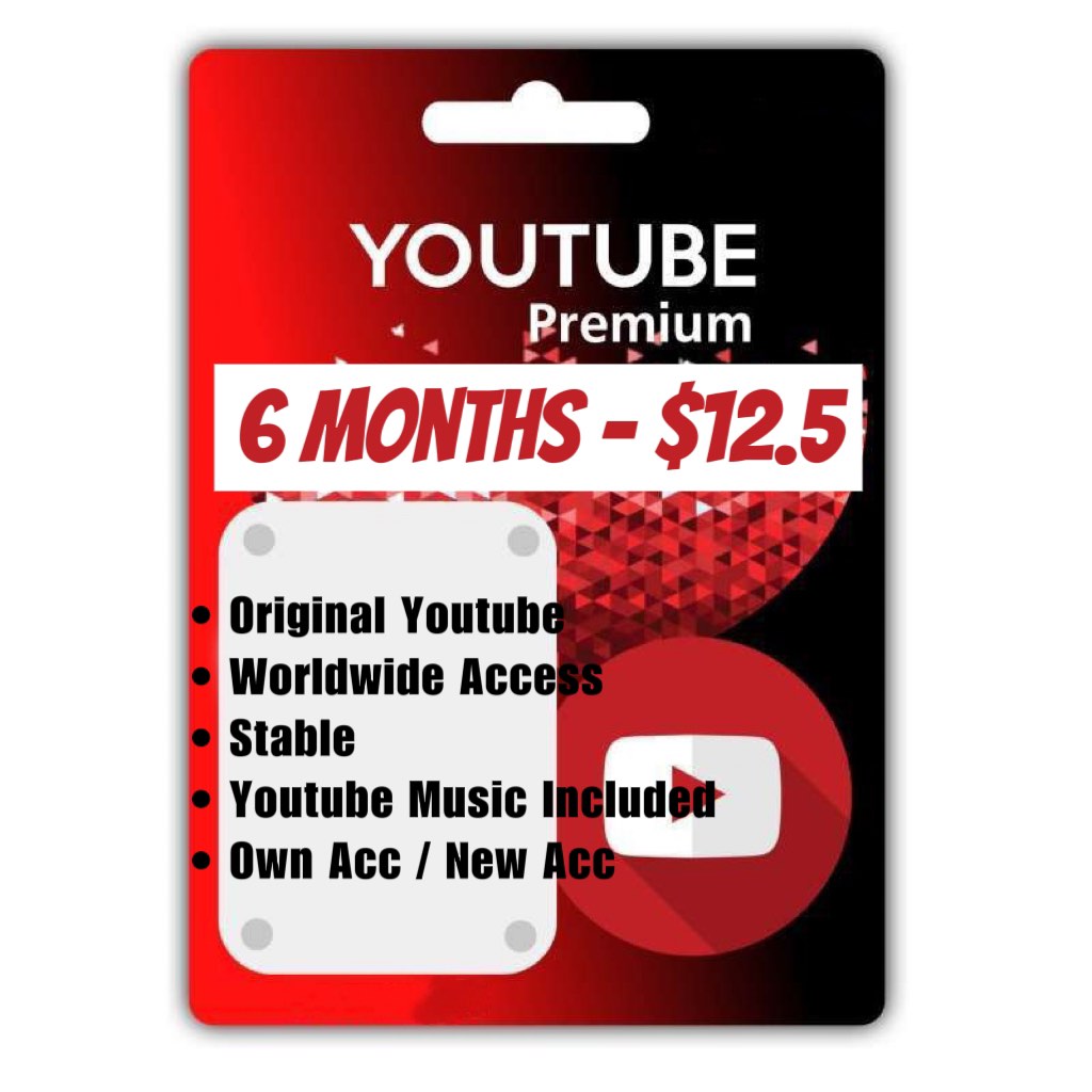 ▷ Youtube Premium 4 Meses Cuenta Original - Por tan solo 0.99$
