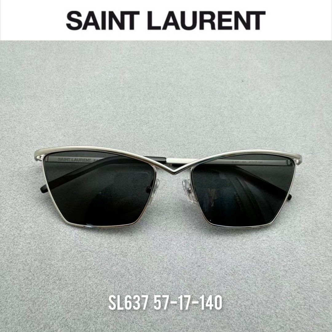 Saint Laurent YSL Acetate Cat-Eye Sunglasses - Bergdorf Goodman